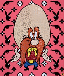 Trigger Happy by Paul Normansell - Original sized 24x28 inches. Available from Whitewall Galleries
